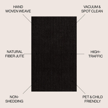 Pata Hand Woven Chunky Jute Area Rug
